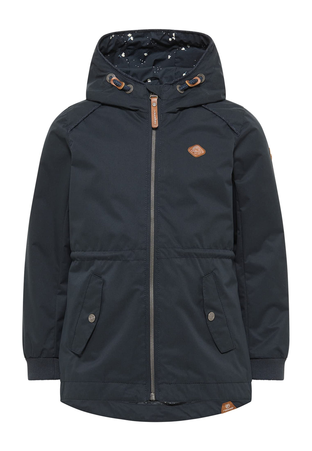 Ragwear Layra Mädchen Jacke Sommerjacke Kinder Übergangsjacke Wasserabweisend Parka Mantel 128 Navy