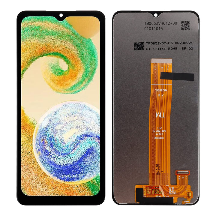 SwarKing LCD Display kompatibel mit Samsung Galaxy A04s SM-A047 Touch Screen Digitizer（Schwarz ohne