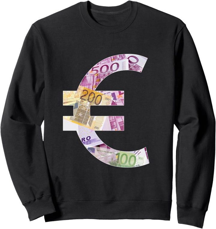 Eurozeichen - Ich liebe Euro Cooles Geld Sweatshirt
