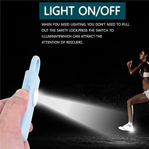 Thopeb® Persönlicher Birdie-Sicherheitsalarm-Schlüsselanhänger für Damen, für Selbstverteidigung, 13