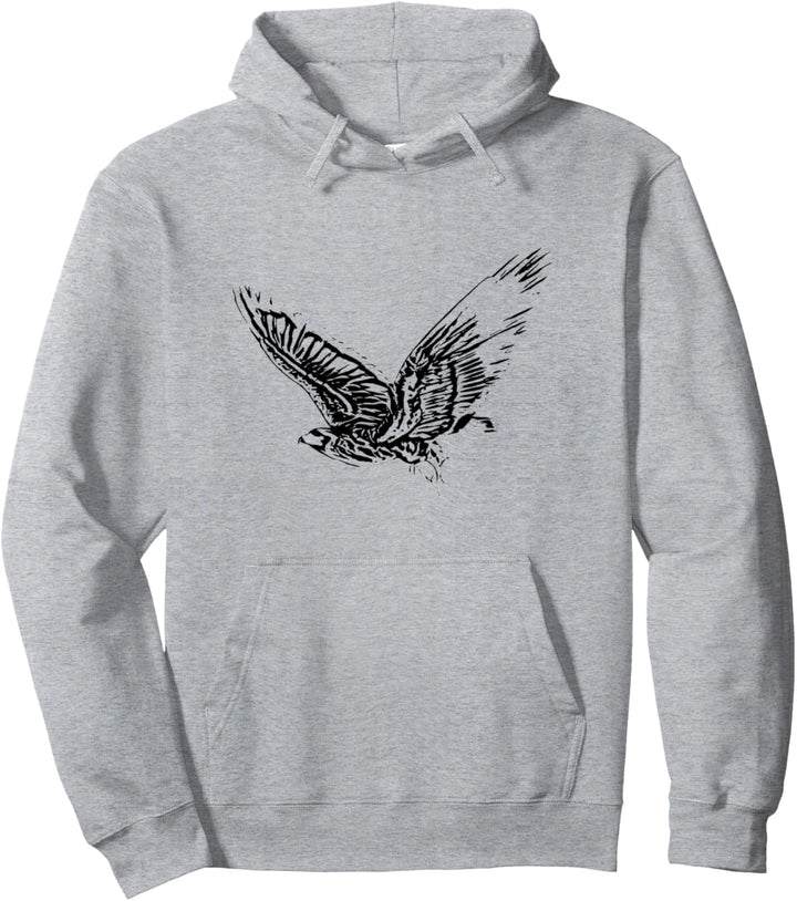 Falke Raubvogel Motiv Vögel Tiere Krallen Schnabel Falken Pullover Hoodie