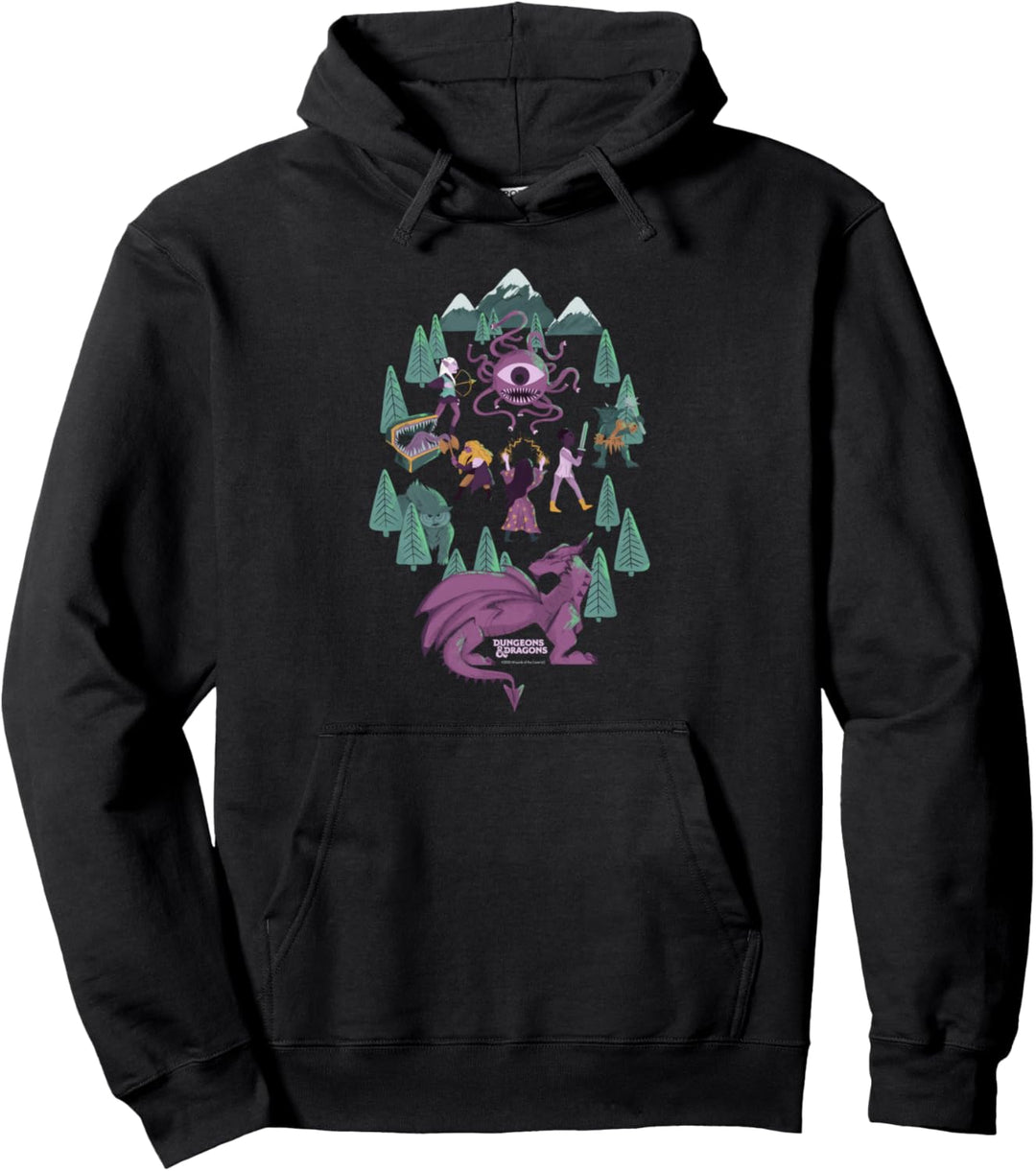 Dungeons & Dragons Forest Crew Pullover Hoodie