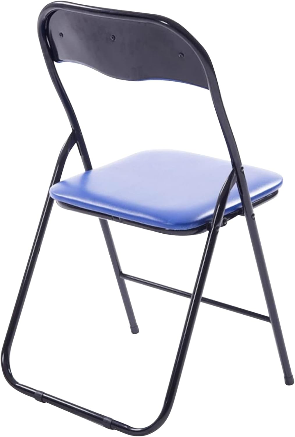 CLP 2er Set Klappstuhl Felix Gepolstert I Küchenstuhl Mit Metallgestell I Kunstleder PVC Sitz Gepols