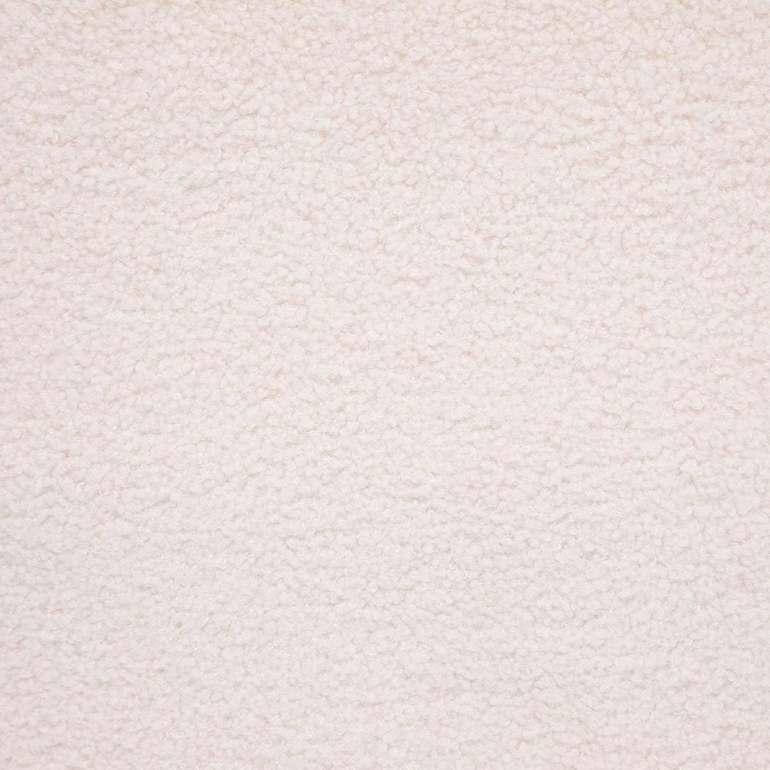 Stuhl Slano - Bouclé - Beine aus Buchenholzimitat - weiss - Weiss - Atmosphera créateur d'intérieur