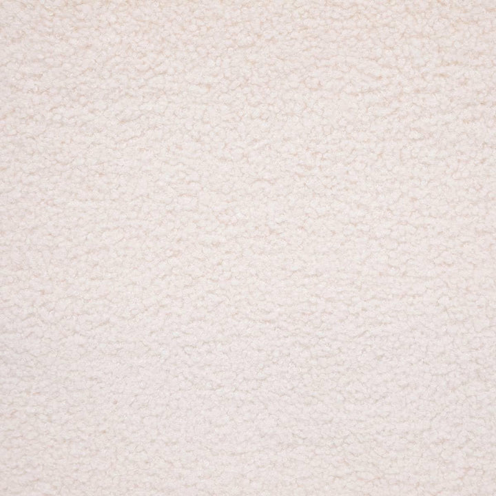 Stuhl Slano - Bouclé - Beine aus Buchenholzimitat - weiss - Weiss - Atmosphera créateur d'intérieur