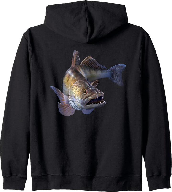 Zander Angler Kapuzenjacke