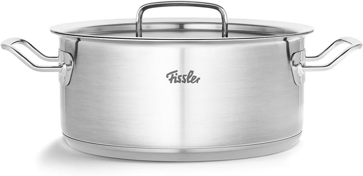 Fissler Original-Profi Collection / Braten-Topf (Ø 24 cm, 4,6 Liter) Edelstahl-Kochtopf, Bräter mit