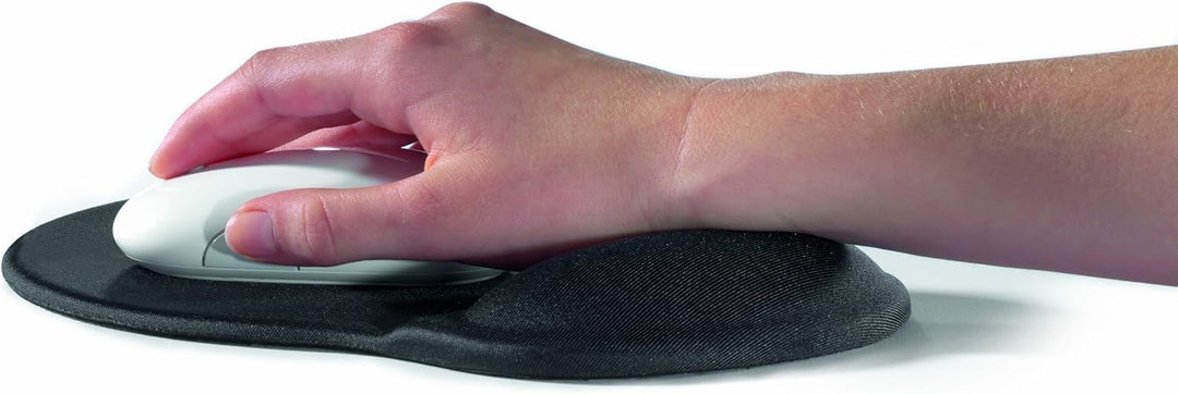 Durable Mauspad mit Handgelenkauflage (Ergotop mit Gel, 230 x 260 x 26 mm) 1 Stück, anthrazit, 57485