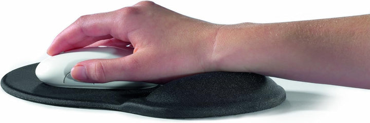 Durable Mauspad mit Handgelenkauflage (Ergotop mit Gel, 230 x 260 x 26 mm) 1 Stück, anthrazit, 57485