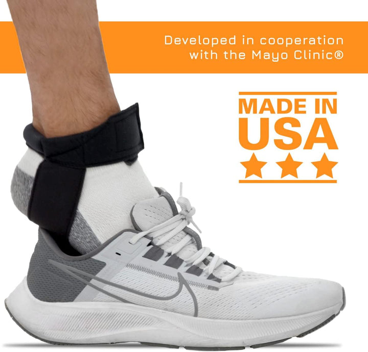 Cho-Pat gross schwarz Achilles Tendon Strap