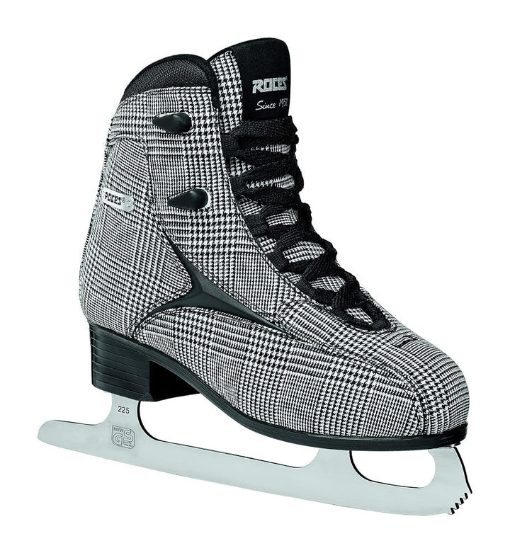 Roces Damen Schlittschuhe Brits 37 CHECK BLACK WHITE SILVER, 37 CHECK BLACK WHITE SILVER