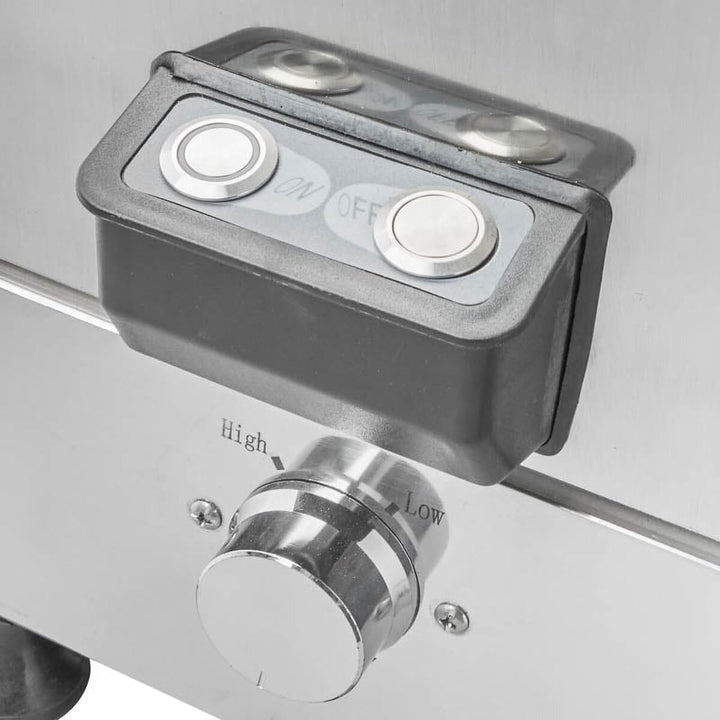 Kutter I 6L Tischkutter I Cutter für Wurst Gemüse Brot I Edelstahl I Vegetables Cutter I Profi-Kutte