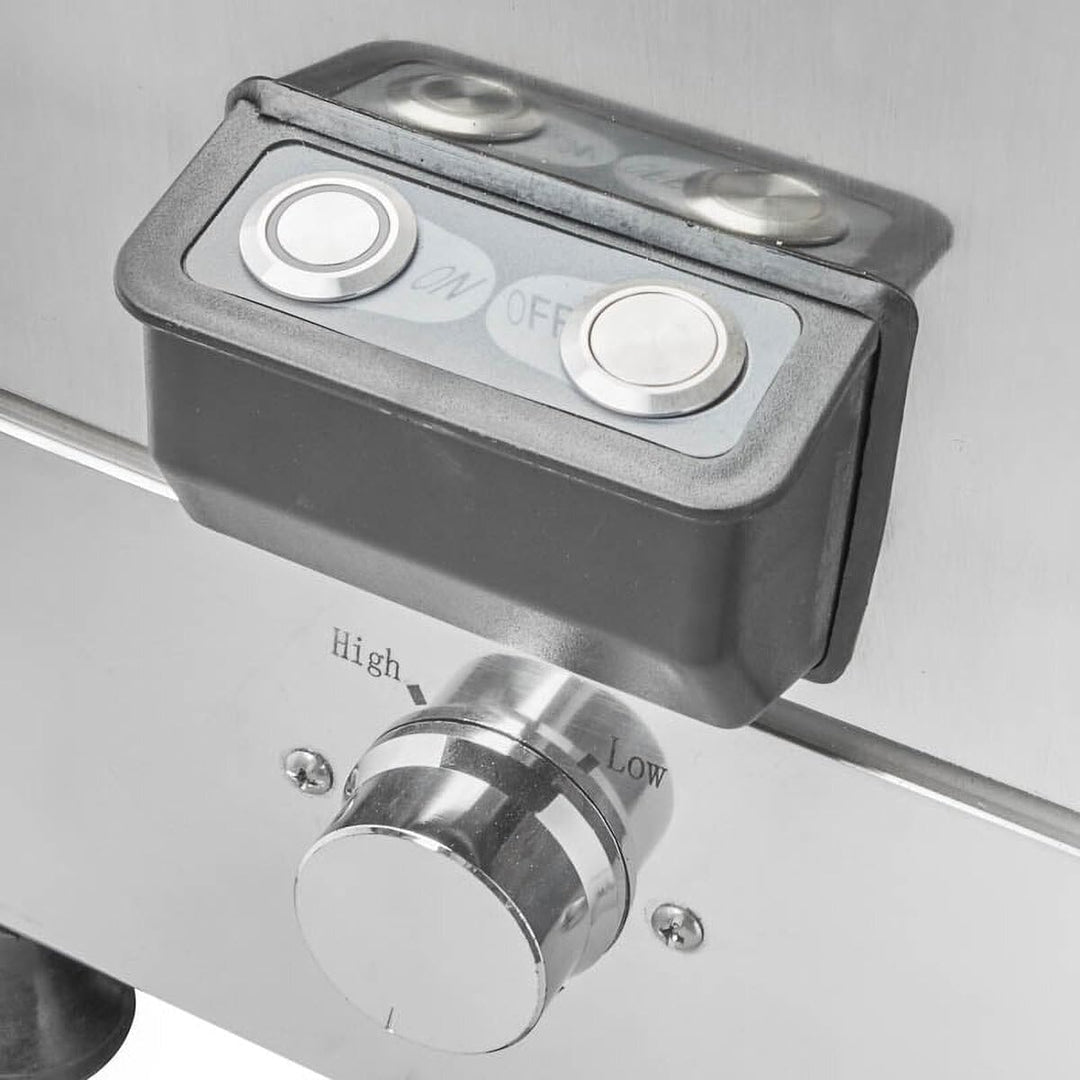GastroHero Kutter I 9L Tischkutter I Cutter für Wurst Gemüse Brot I Edelstahl I Vegetables Cutter I
