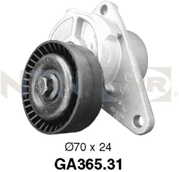 SNR GA36531 Spannrolle, Keilrippenriemen