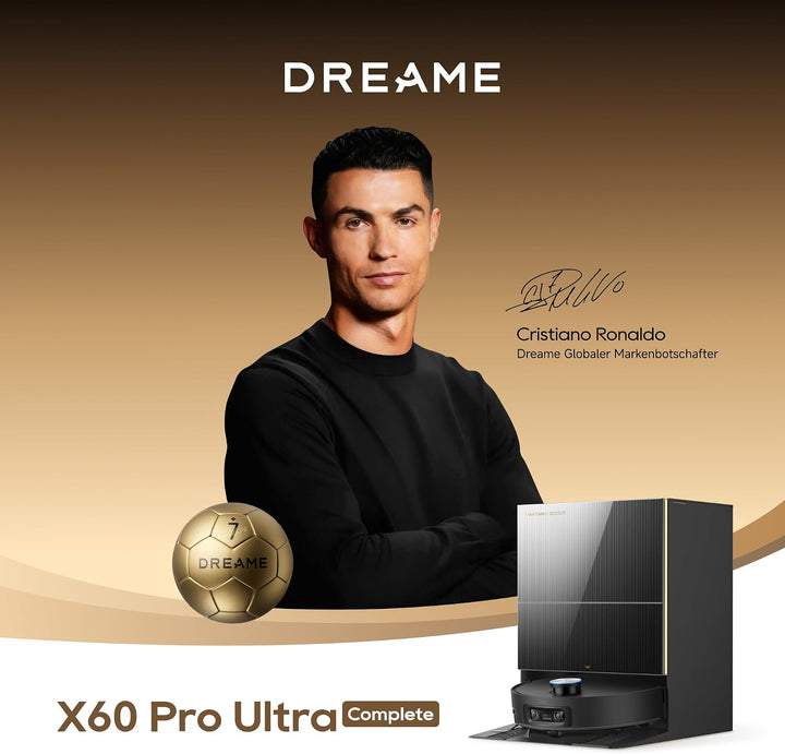 dreame X60 Pro Ultra Complete Saugroboter mit UltraExtend-Armen,42.000Pa X60 Pro Ultra Complete Schw
