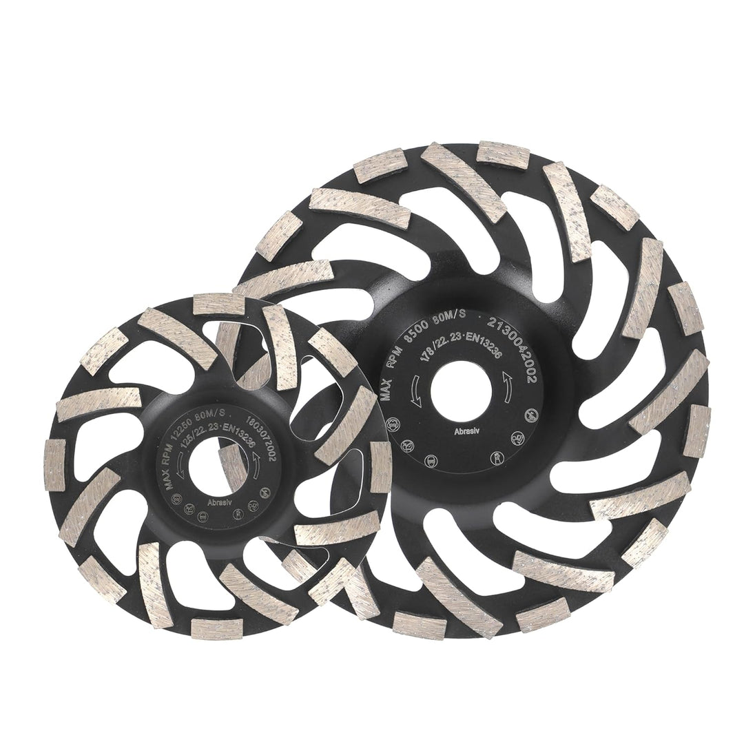 PRODIAMANT Diamant-Schleiftopf 180 mm x 22,2 mm Turbo ST91 Diamantschleifscheibe Asphalt Estrich Pro