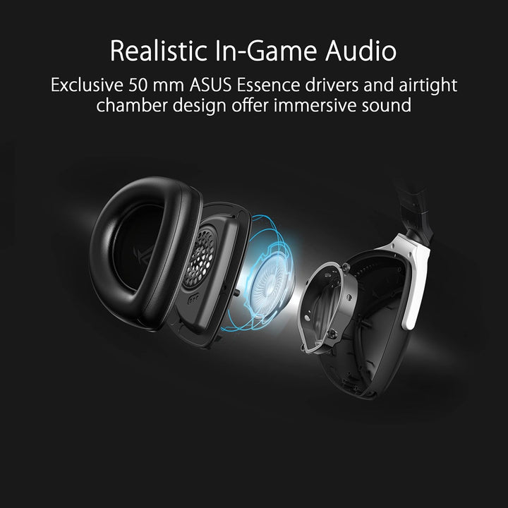 ASUS ROG Delta S Wireless Gaming Headset (drahtlose USB-C 2,4 GHz- und Bluetooth-Verbindungen, 25 St