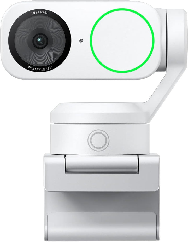 Insta360 Link 2 PTZ Dual Axis Gimbal AI-Powered 4K Webcam mit 1/2 Zoll Sensor für erhöhte Details, P