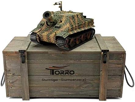 Torro Sturmtiger Panzer mit Metallunterwanne IR Hinterhalttarn