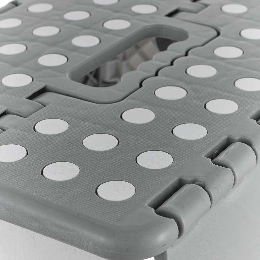 Baroni Home Klappbare Tritthocker, Klapphocker bis 130 kg, Ultra-robust, platzsparender Hocker mit A
