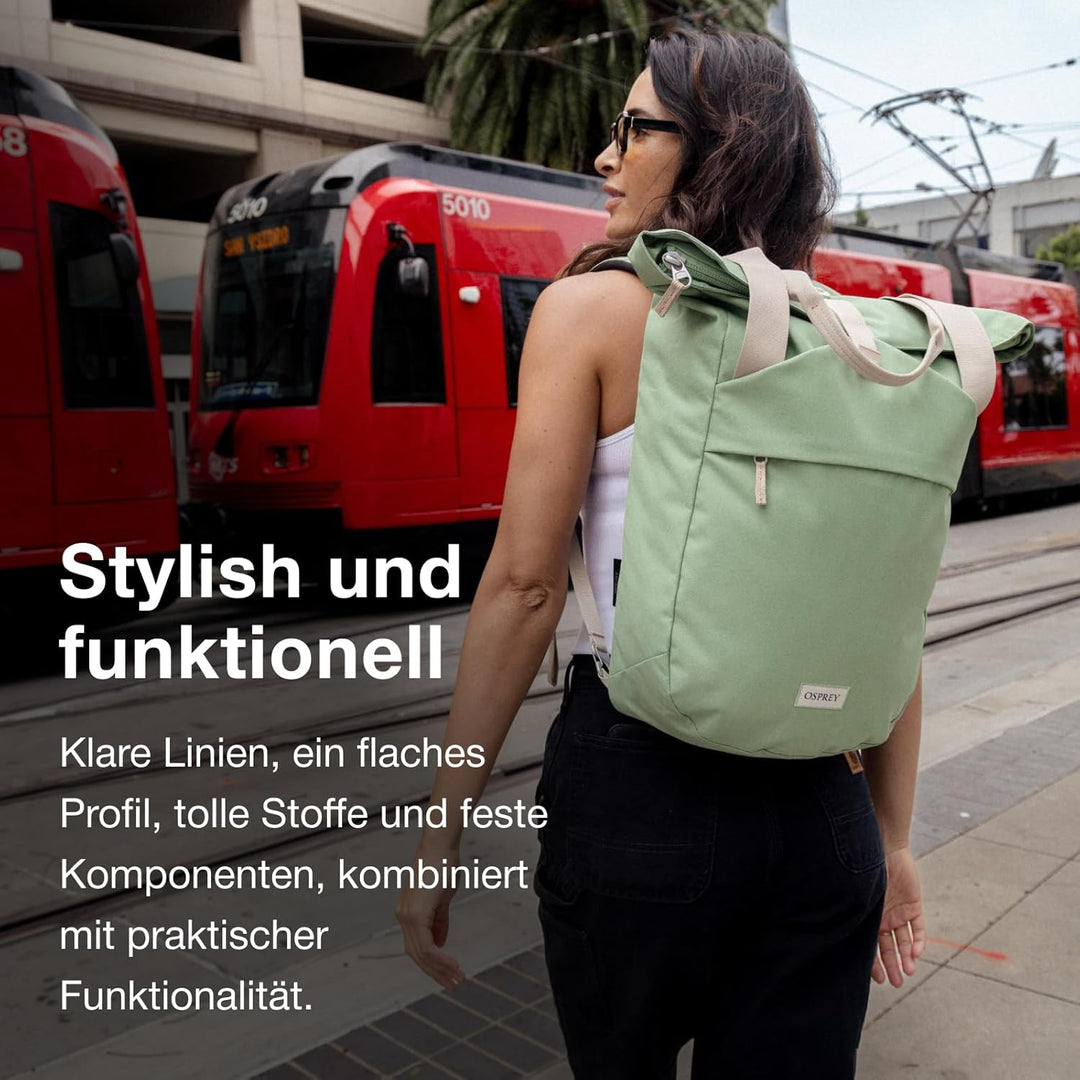 Osprey Unisex Arcane Tragetasche Rucksack für jeden Tag (1er Pack) O/S - Fassungsvermögen 20L Schwar