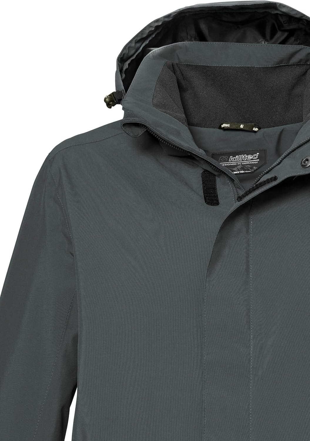Killtec Herren Kos 87 Mn Jckt Funktionsjacke/Outdoorjacke mit abzippbarer Kapuze (1er Pack) 3XL Dunk