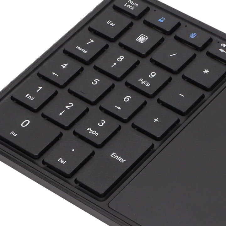 Kabelloser Ziffernblock, 2 in 1 22 Tasten 2,4 G Touchpad Bluetooth 4.2 Nummernblock, Typ C Aufladung