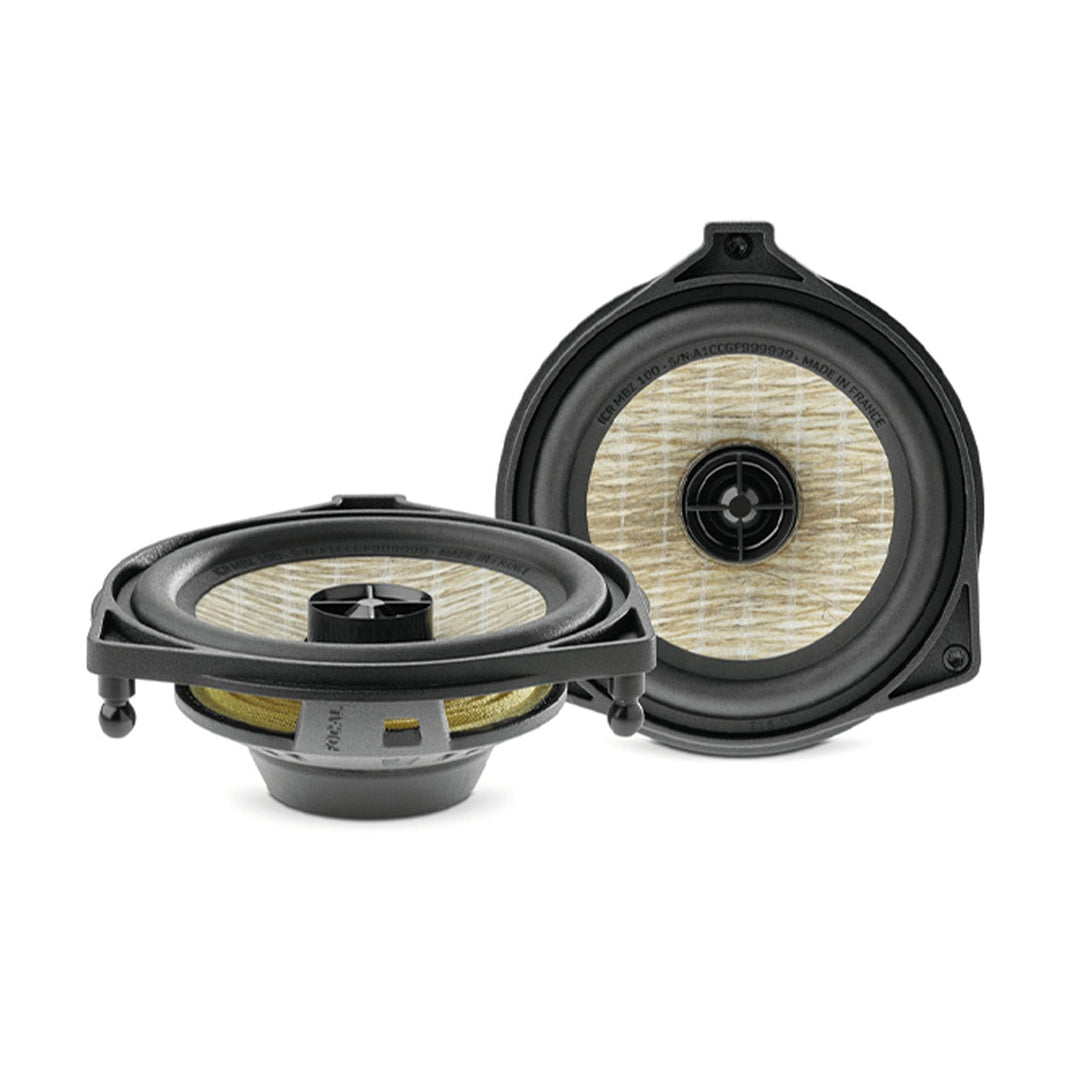 Focal ICRMBZ100 Inside 2-Wege Koax Lautsprecher 10 cm Kompatibel für Mercedes Benz C-Klasse W205, GL