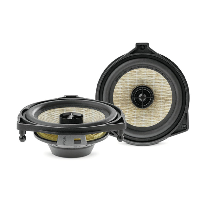 Focal ICRMBZ100 Inside 2-Wege Koax Lautsprecher 10 cm Kompatibel für Mercedes Benz C-Klasse W205, GL