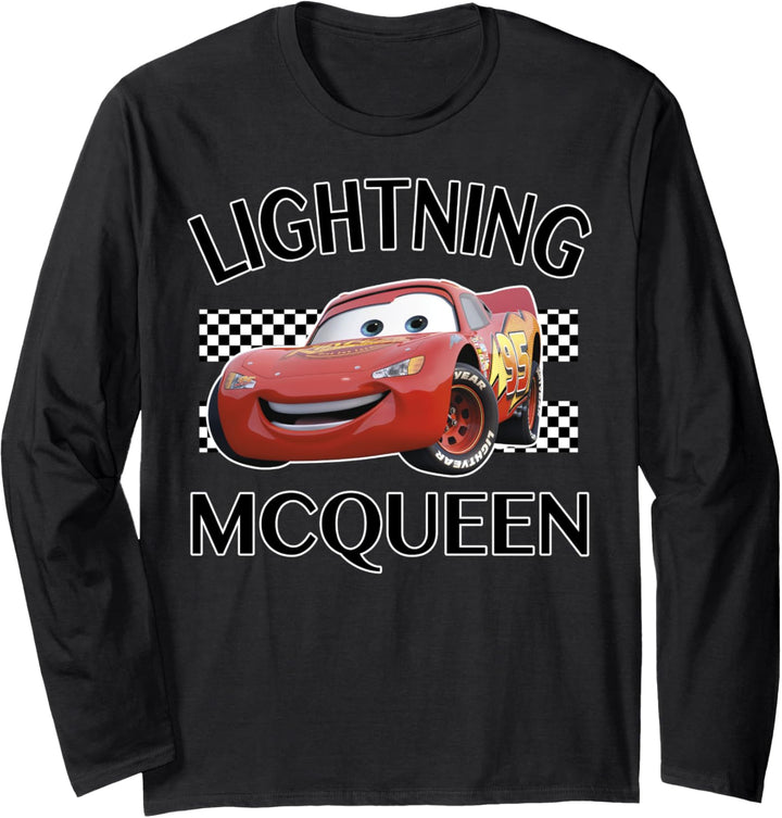 Disney Pixar Cars Lightning McQueen Ziellinie Langarmshirt