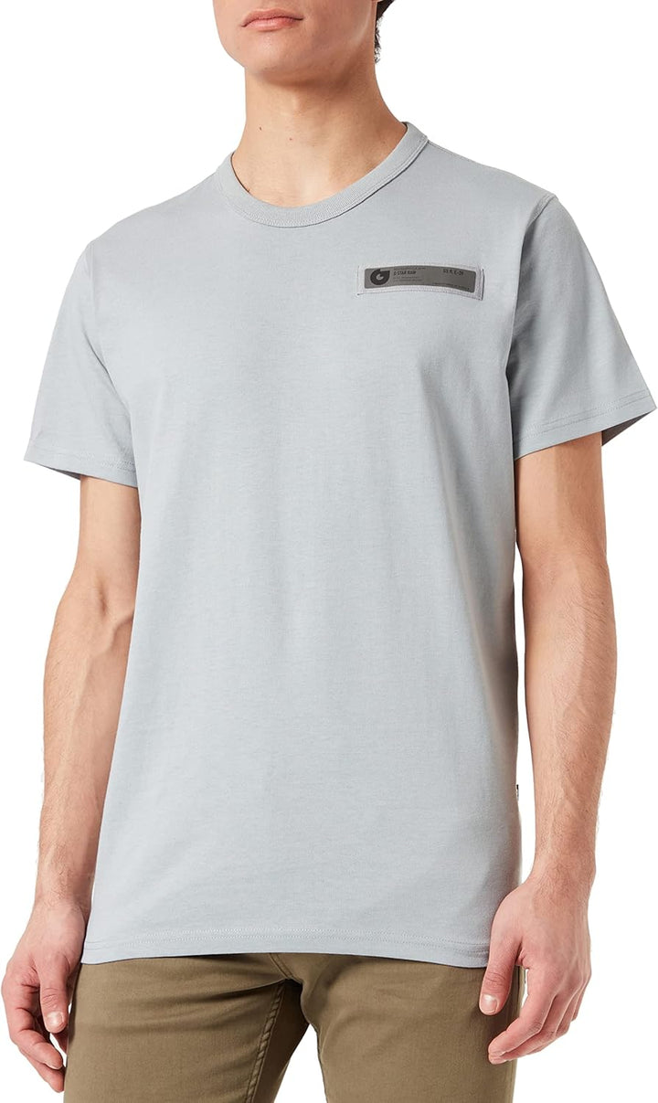 G-STAR Herren T-Shirts M Grau (Correct Grey D21332-c336-1238), M Grau (Correct Grey D21332-c336-1238