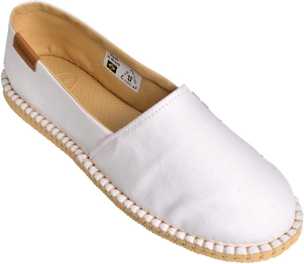 Havaianas Herren Origine Iv Espadrille-Sandale mit Keilabsatz 44 EU Weiss, 44 EU Weiss
