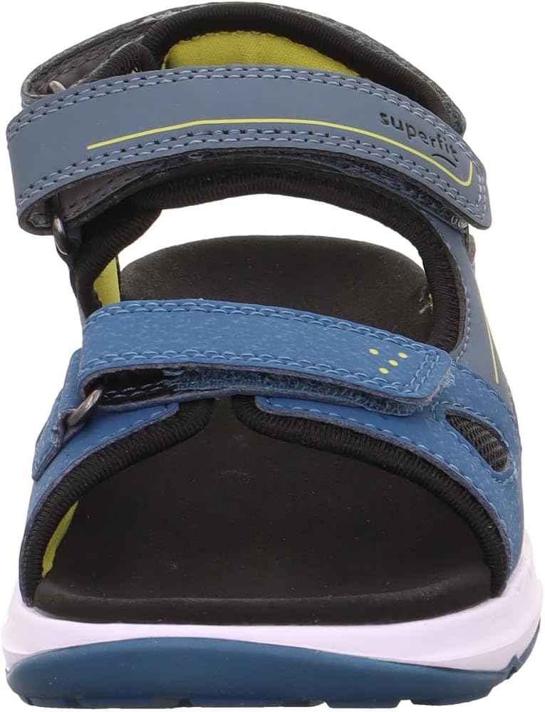 Superfit CRISS CROSS Sandale 1-000583 Jungen 31 EU Blau Gelb 8060, 31 EU Blau Gelb 8060