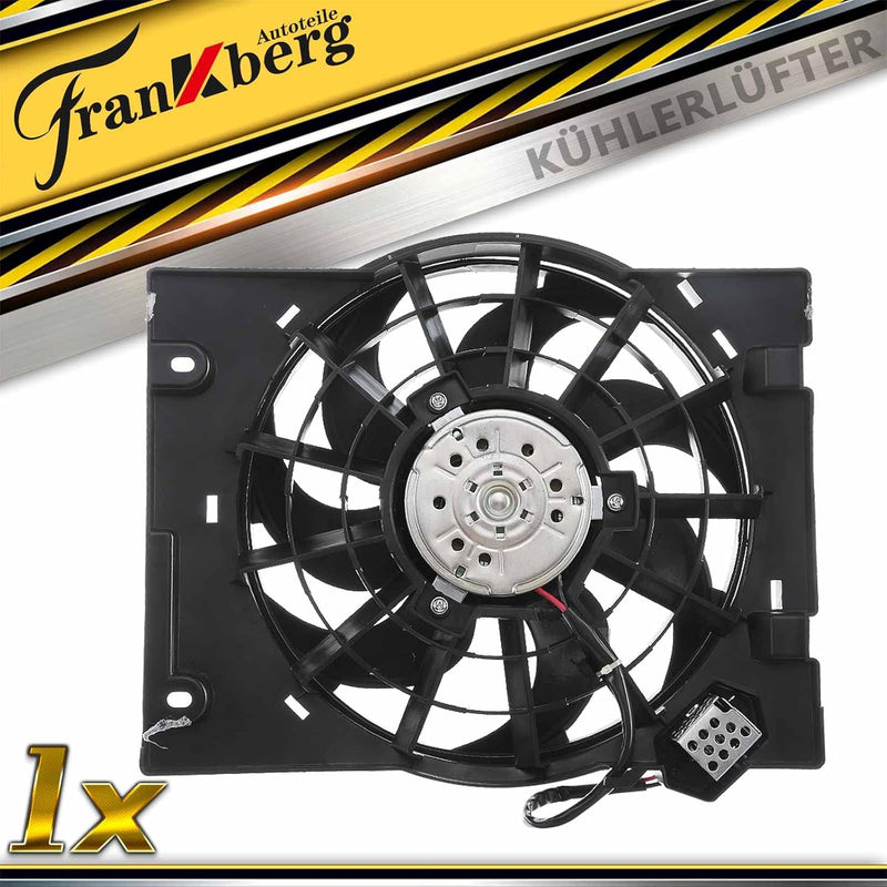 Kühlerlüfter Motorkühler für Astra G Cabriolet F67 F35_ F48_ F08_ F07_ F70 F69_ Zafira A F75_ T98 19