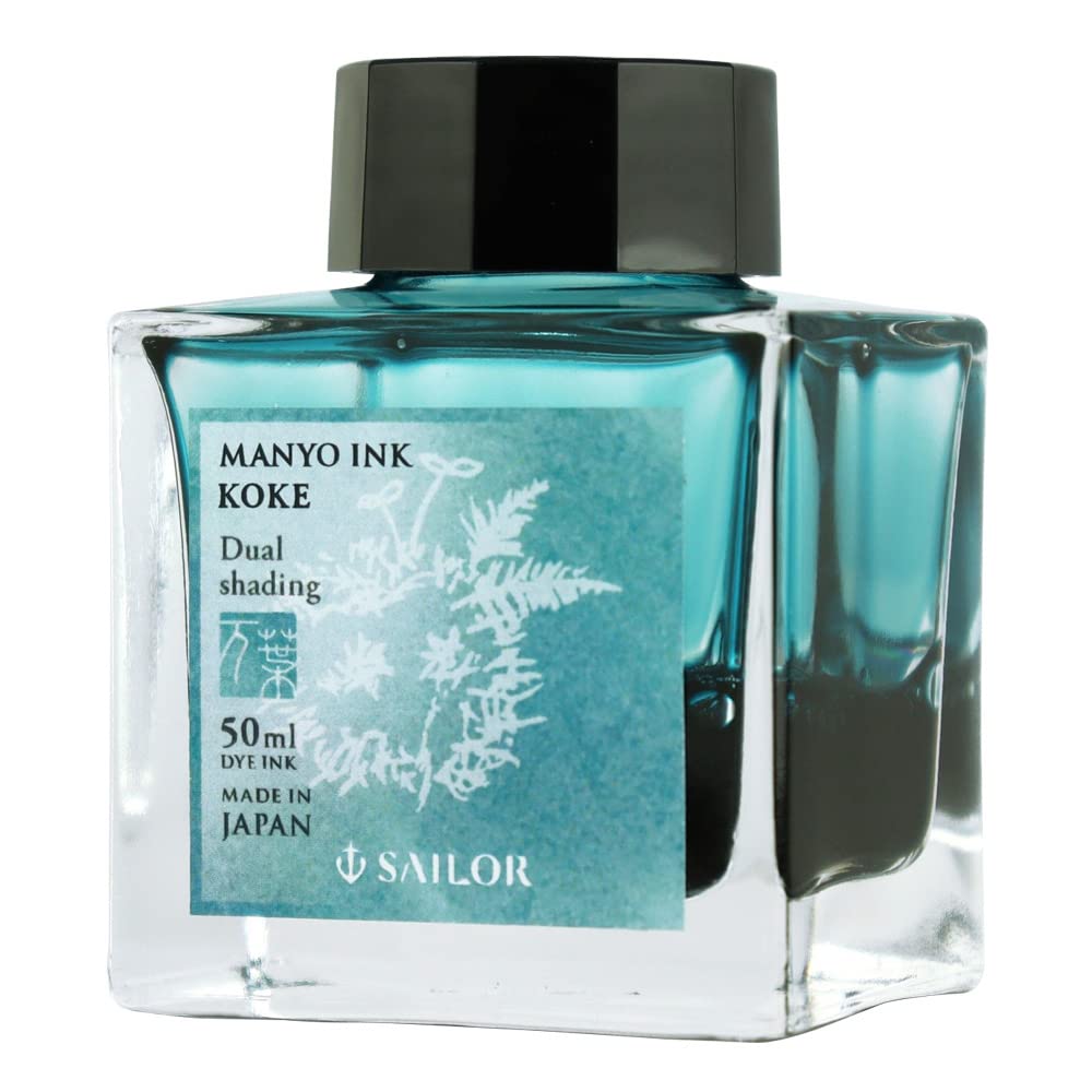 Sailor, Manyo Tinte, 50 ml Flasche, Koke (Aqua Blue), 132009220