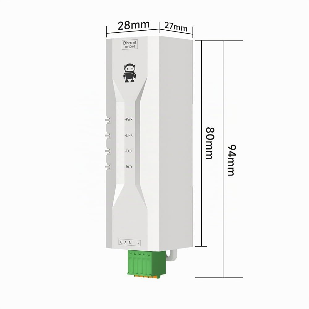 RS485 zu Ethernet Serial Server Modbus Gateway UDP CDSENET NE2-D11P RS485 Stromsignalisolierung IMQT