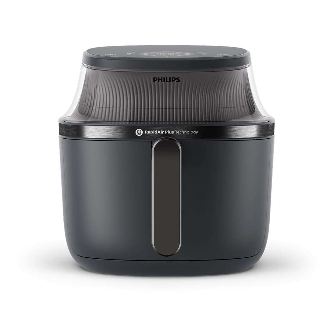 Philips Airfryer 3000 Series 6.2L, Sichtfenster, 16-in-1 Airfryer, RapidAir Plus Technologie, wenige