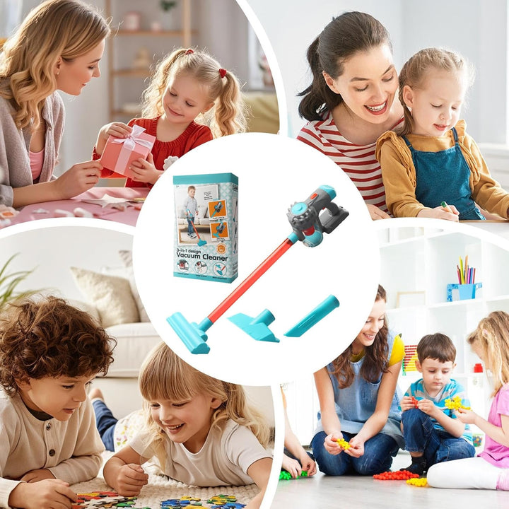 Kinder Staubsauger | Unterhaltsames Rollenspiel Pädagogisch Wertvoll Interaktiv,Spielzeug Staubsauge