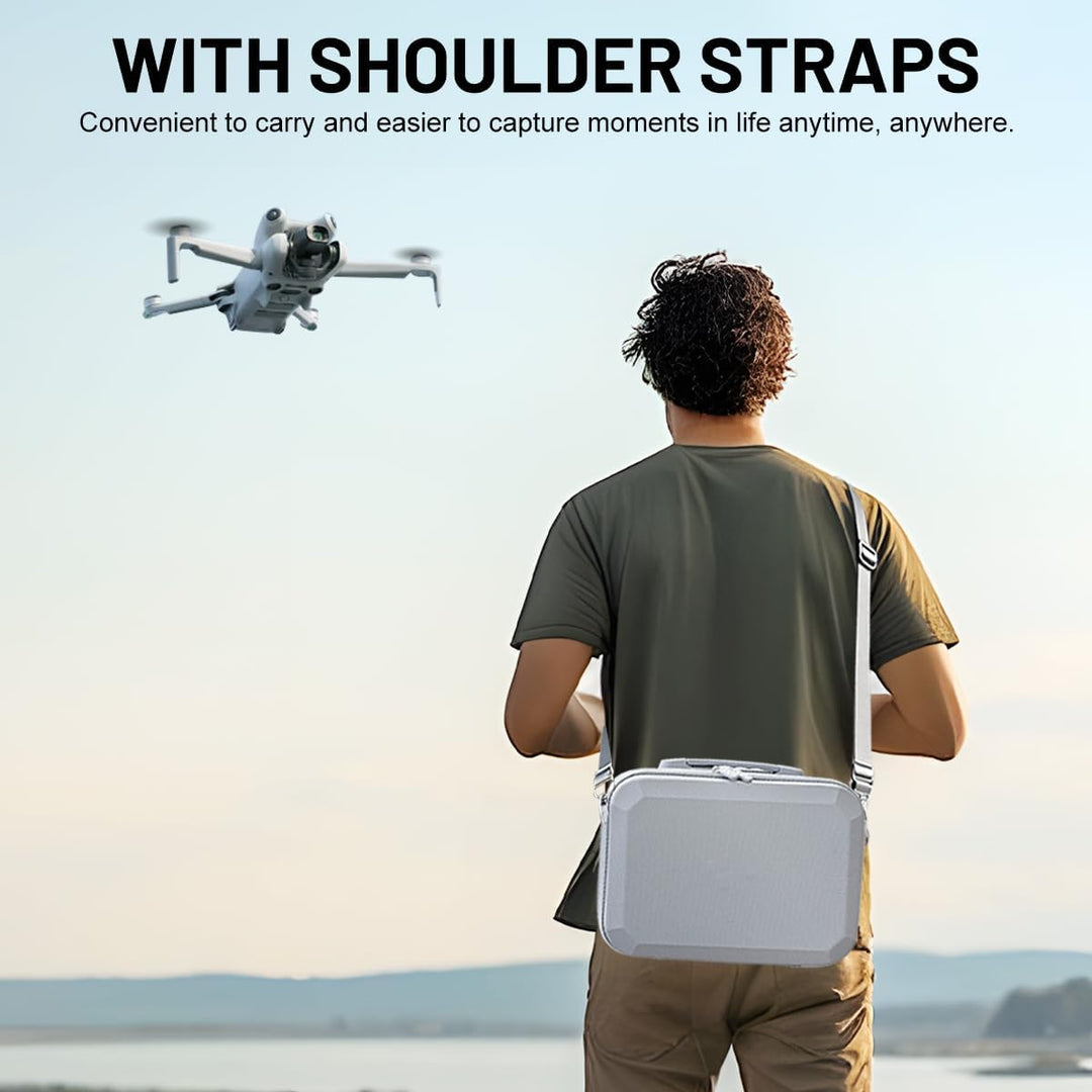 Tasche für DJI Mini 3/Mini3 Pro/Mini 4 Pro Fly More Combo Drohne Aufbewahrungstasche, Wasserdicht Re