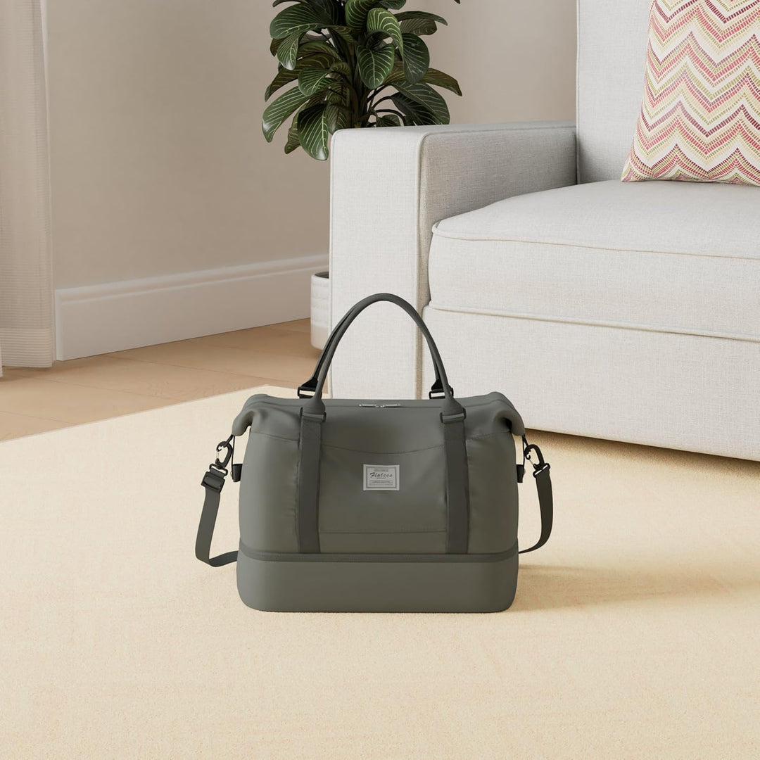 Reisetasche Damen 45x36x20 Easyjet Handgepäck Tasche Sporttasche Weekender Bag Schwimmtasche Wasserd