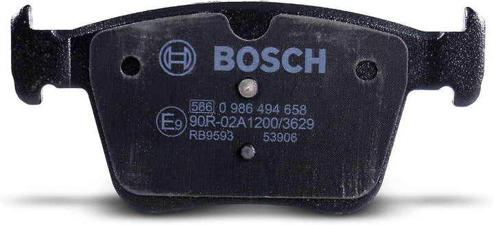 Bosch BP1503 Bremsbeläge - Hinterachse - ECE-R90 Zertifizierung - vier Bremsbeläge pro Set Single, S