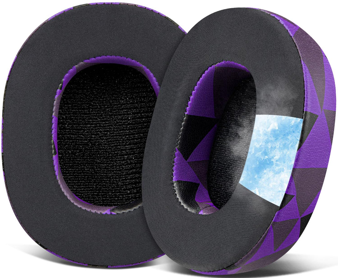 SOULWIT Kühlgel Ersatz Ersatzpolster Polster Ohrpolster für Skullcandy Hesh 3/ANC/Evo & Crusher Wire