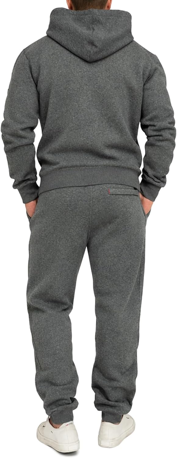 Höhenhorn Cozalp Herren Jogging Anzug Trainingsanzug Hausanzug 5XL Dunkelgrau, 5XL Dunkelgrau