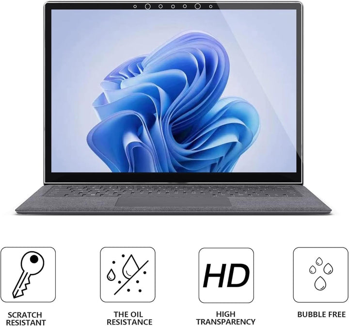MEGOO Displayschutzfolie für Microsoft Surface Laptop 5/ Surface Laptop 4 (15 Zoll),Einfache Install