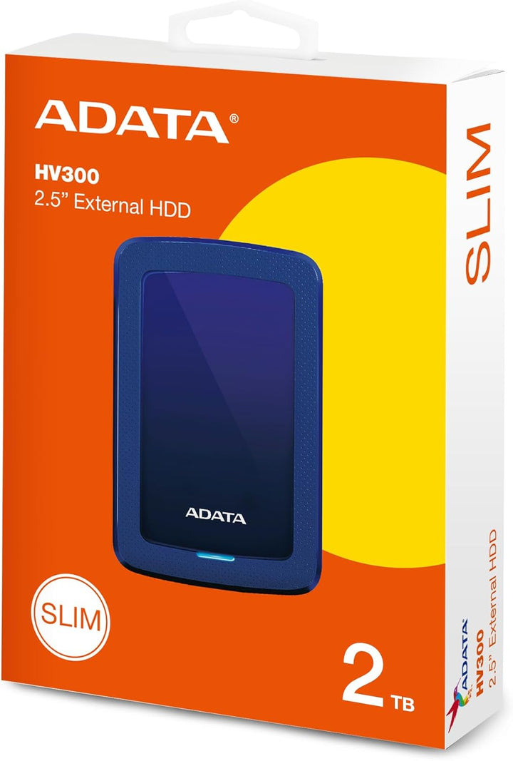 ADATA HV300 external hard drive 2000 GB Blue 2TB blau, 2TB blau