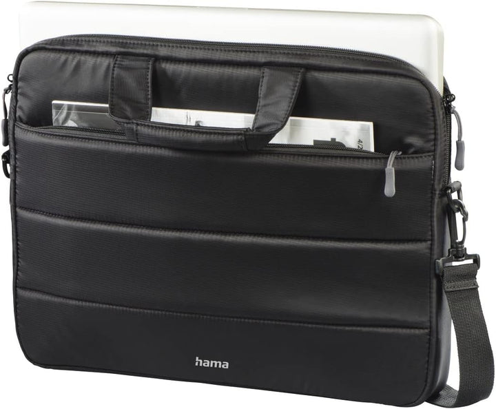 Hama Unisex Toronto Notebook Tasche (1er Pack) 13,3'' / 34 cm Schwarz, 13,3'' / 34 cm Schwarz