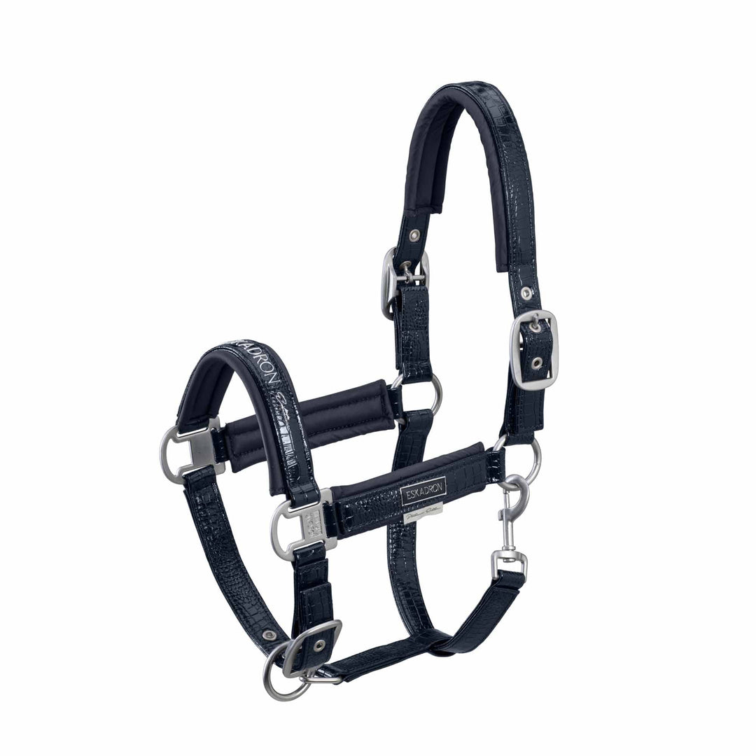 Eskadron DOUBLEPIN Croco Halfter Navy Platinum 2022 P2 Navy, P2 Navy