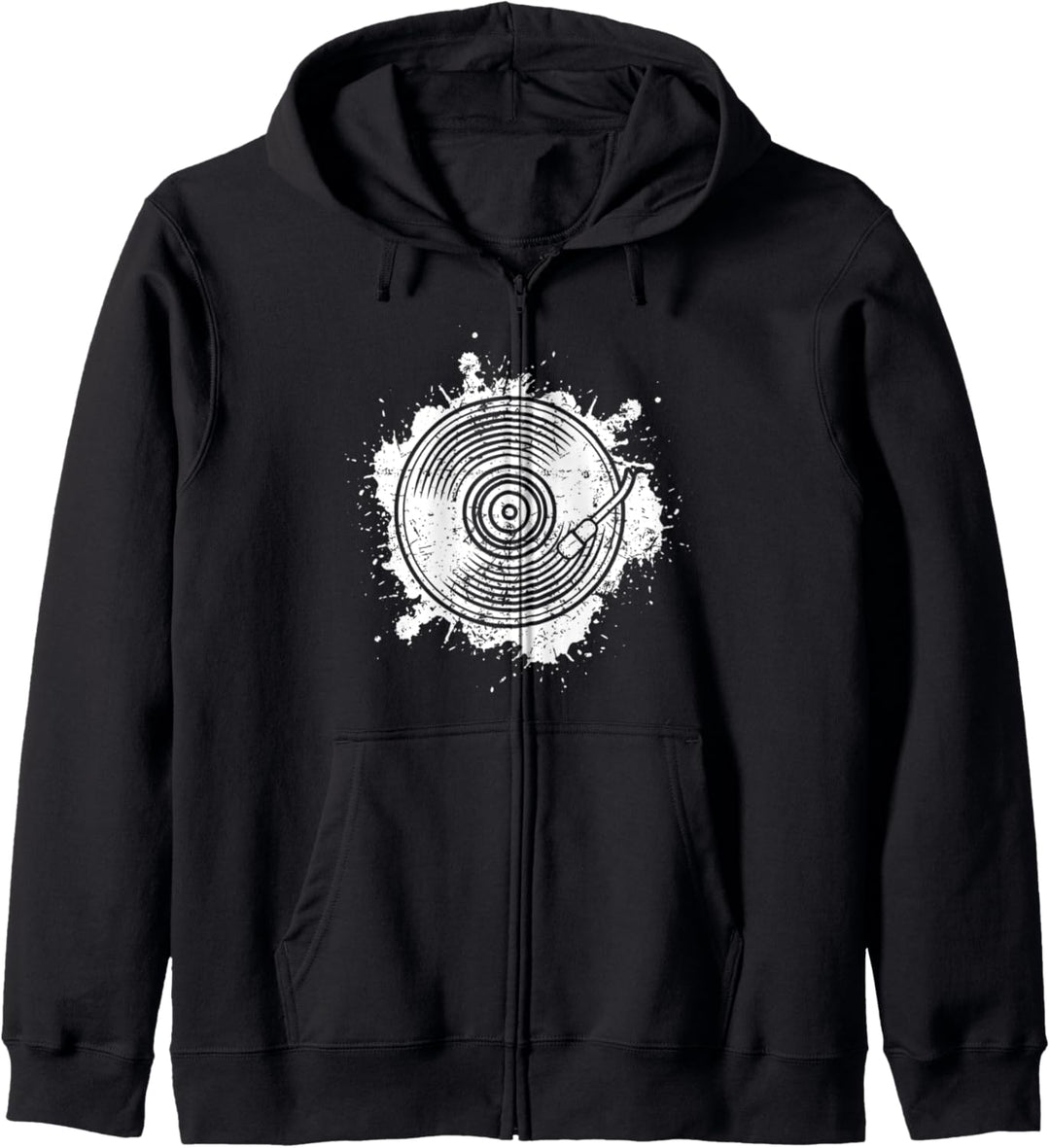 Schalplatte Vinyl Geschenkidee Kapuzenjacke