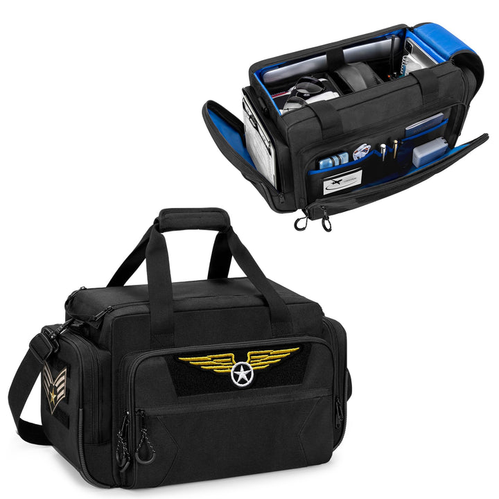 Damero Kopfhörer Tasche für Flieger, Pilotentasche für Luftfahrt Headset