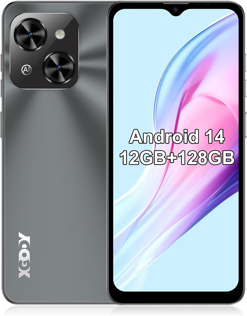 XGODY Handy Ohne Vertrag Mate 70, 12GB+128GB/1TB Erweiterung, 6,52&